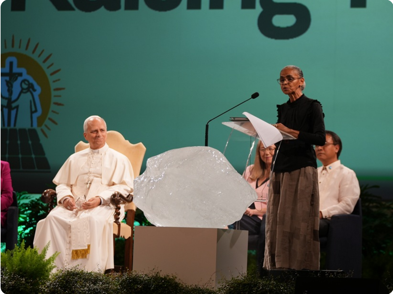 Lud den Papst zur Klimakonferenz ein: Brasiliens Umweltministerin Marina Silva.