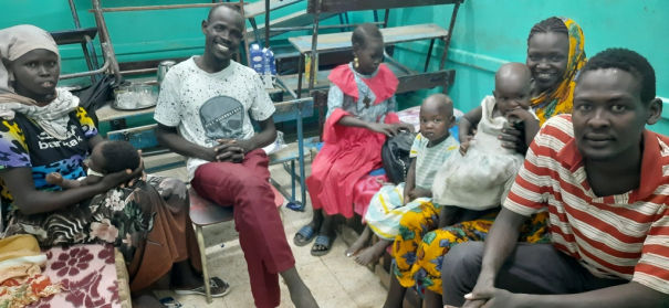 In Kairo gelandet: Flüchtlinge aus dem Sudan. Foto: privat