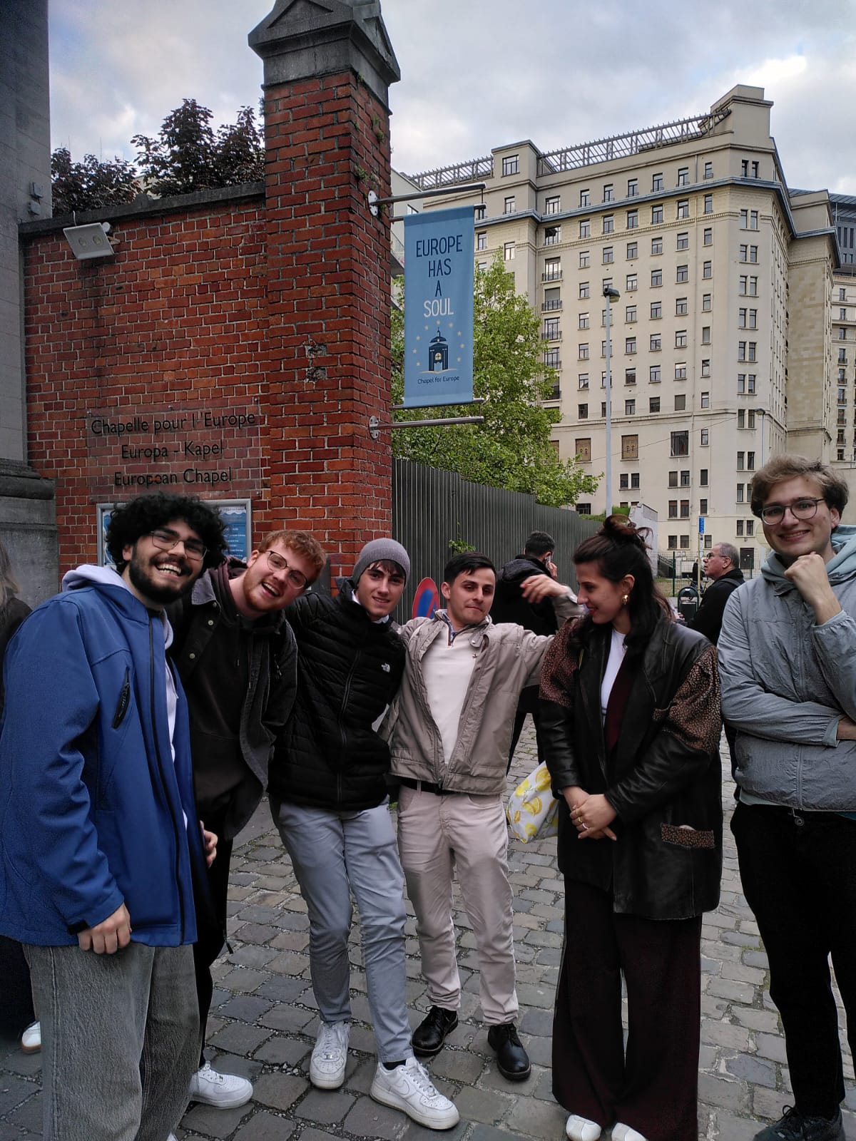 120 junge Botschafterinnen und Botschafter besuchen das Europa-Parlament. Foto: Danner