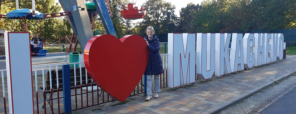 Beatriz Lauenroth lebte im ukrainischen Mukachevo mit. Foto: Beatriz Lauenroth