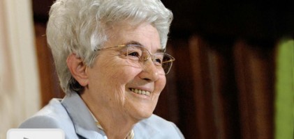 Chiara Lubich. Foto: CSC Audiovisivi