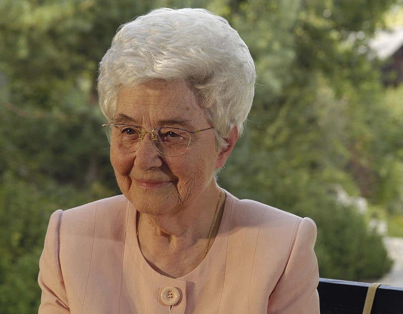 Chiara Lubich. Foto: CSC Audiovisivi