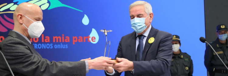 Die Organisation Kronos übergab der Fokolar-Bewegung einen Umweltpreis. Foto: Centro Santa Chiara