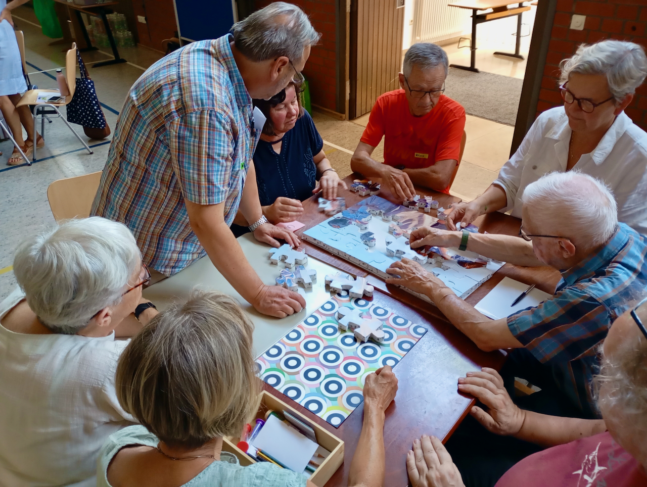 Gemeinsames Tun war wichtig beim Augsburger Sommer. Foto: Ulrike Comes
