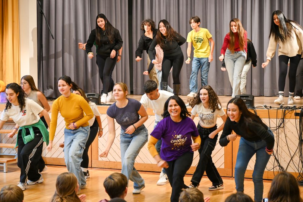 Tanzworkshop; Foto: Manuel Ledergerber
