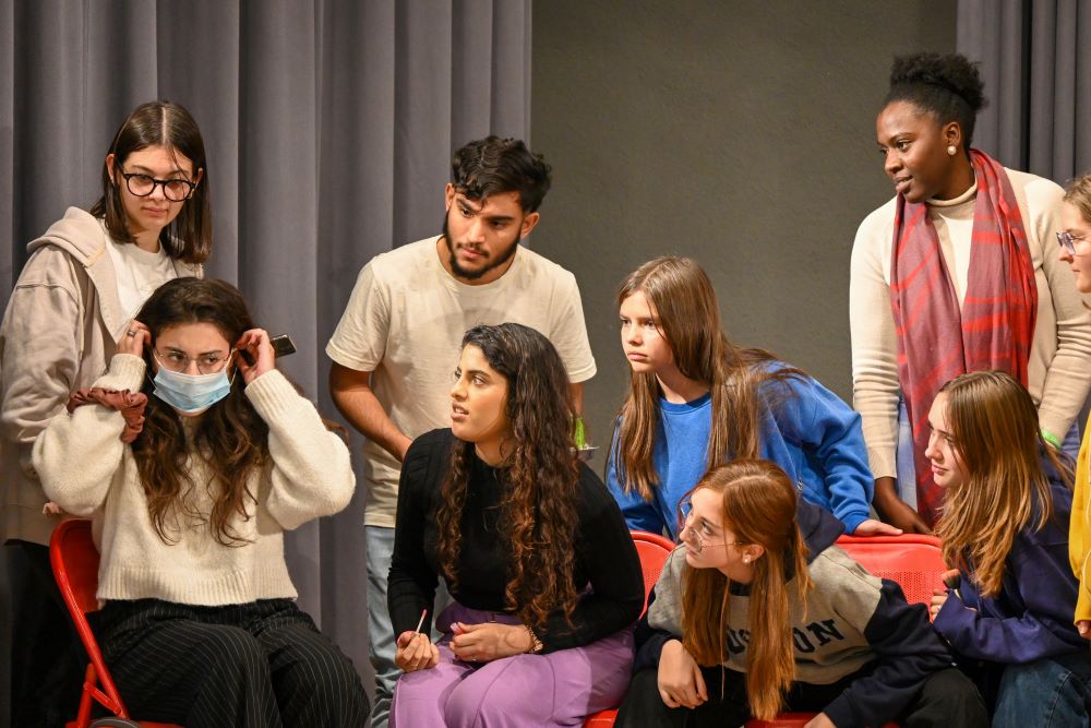 Theaterworkshop; Foto: Manuel Ledergerber