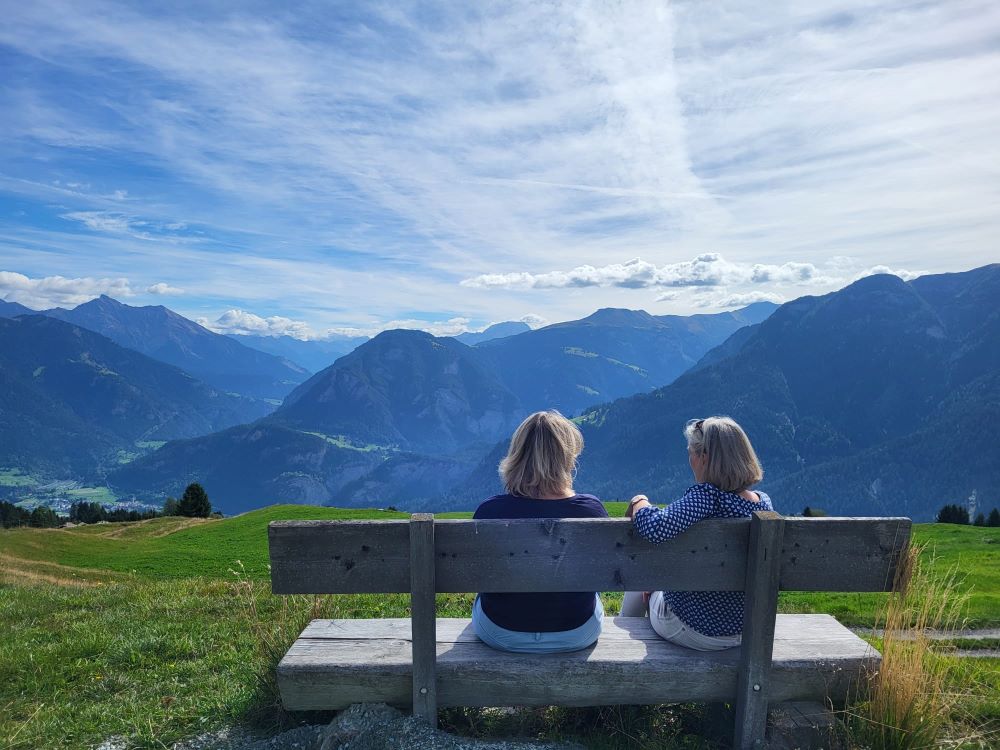Gespräch mit Aussicht; Foto: Noemi Deak